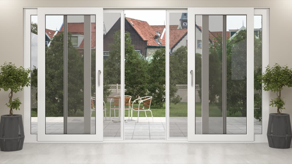 Schiebetür Detail